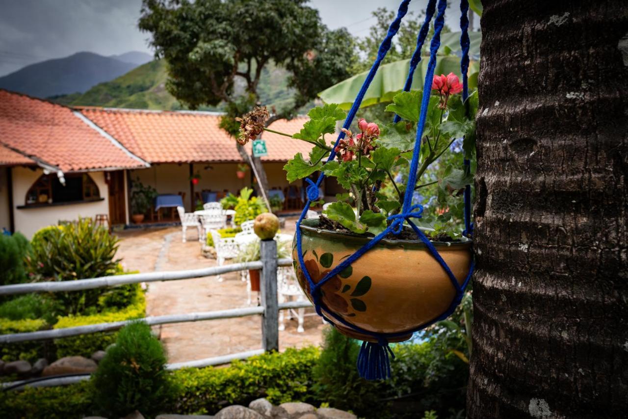 Hostal Jardin Escondido ビルカバンバ エクステリア 写真